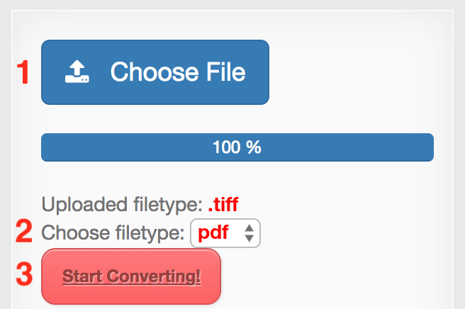 How to convert TIFF files online to PDF